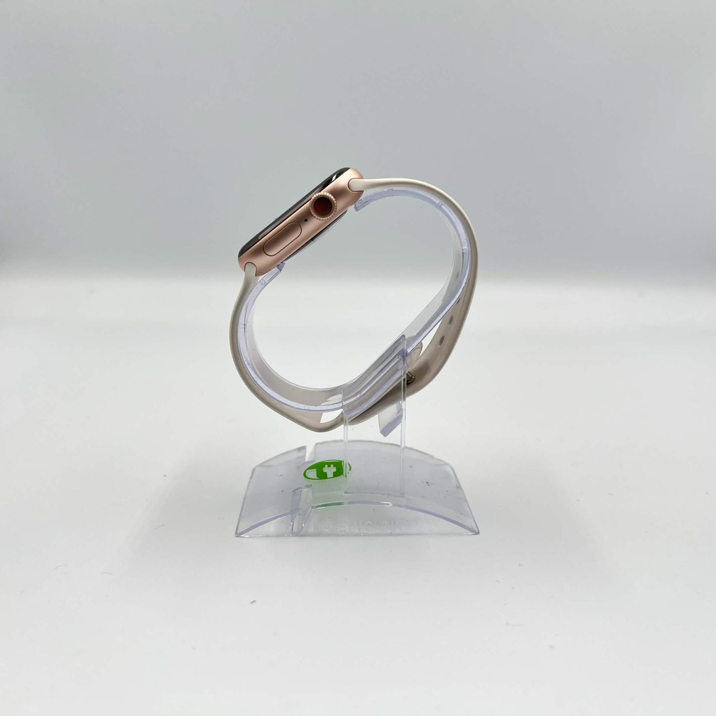 GPS Only Apple Watch Series 11 42MM Rose Gold Aluminum White Sport Band 
