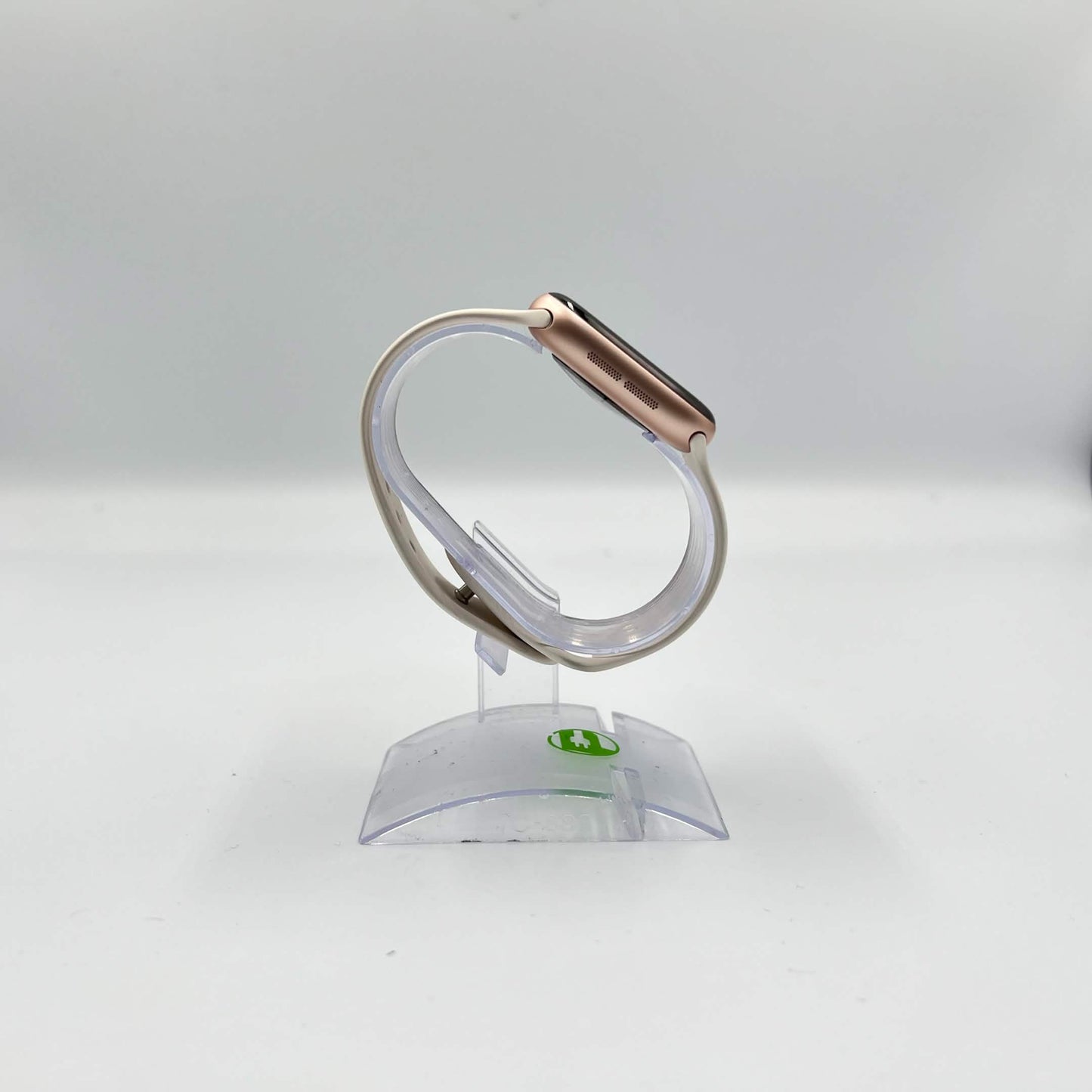 GPS Only Apple Watch Series 11 42MM Rose Gold Aluminum White Sport Band 