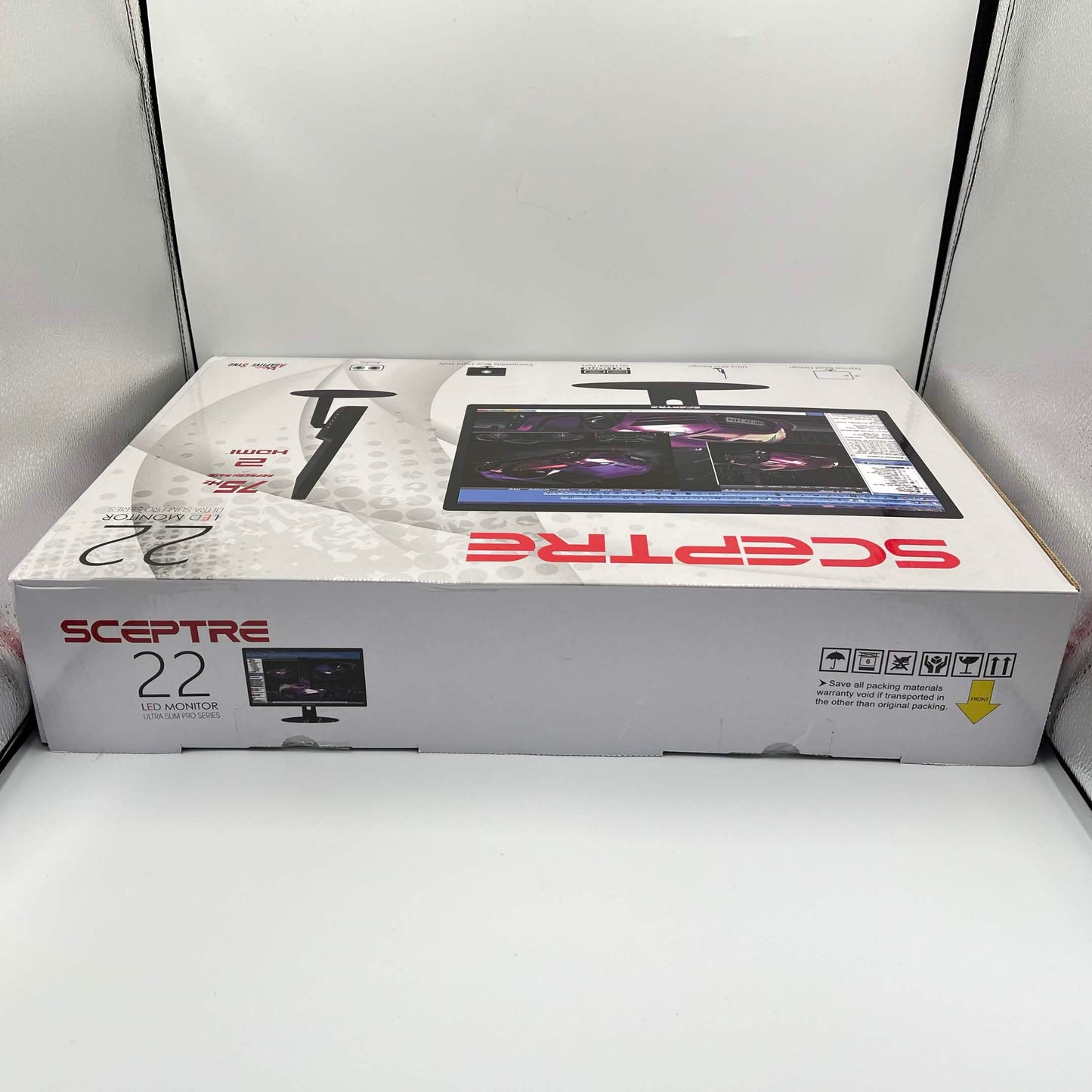 New Sceptre 22" E225W-19203RT FHD LCD TN Flat Panel Monitor