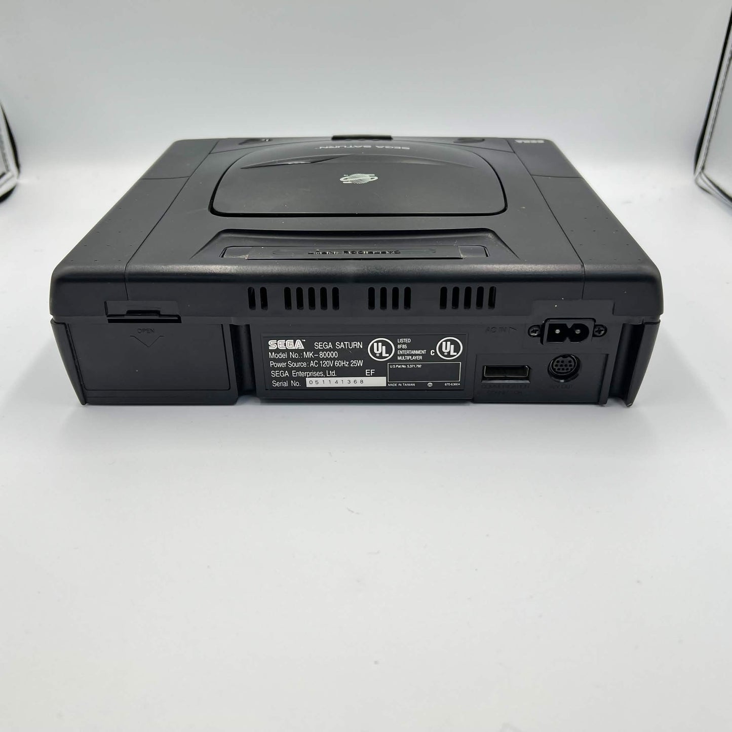 Sega Saturn Model 1 Console Gaming System Black MK-80000