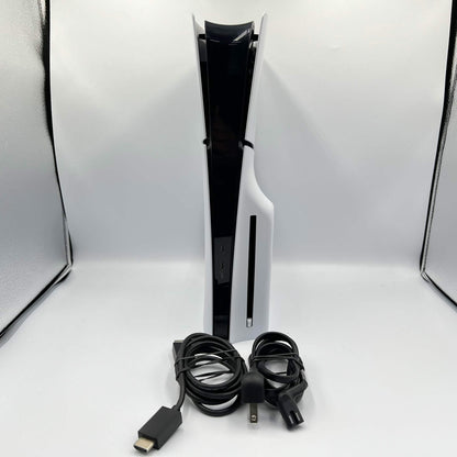 Sony PlayStation 5 Slim Disc 1TB White Console Gaming System Only CFI-2015