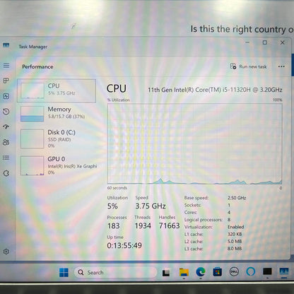 Lenovo ThinkBook 15 Gen 4 15.6" i7-1255U 1.7 GHz 16GB RAM 512GB SSD
