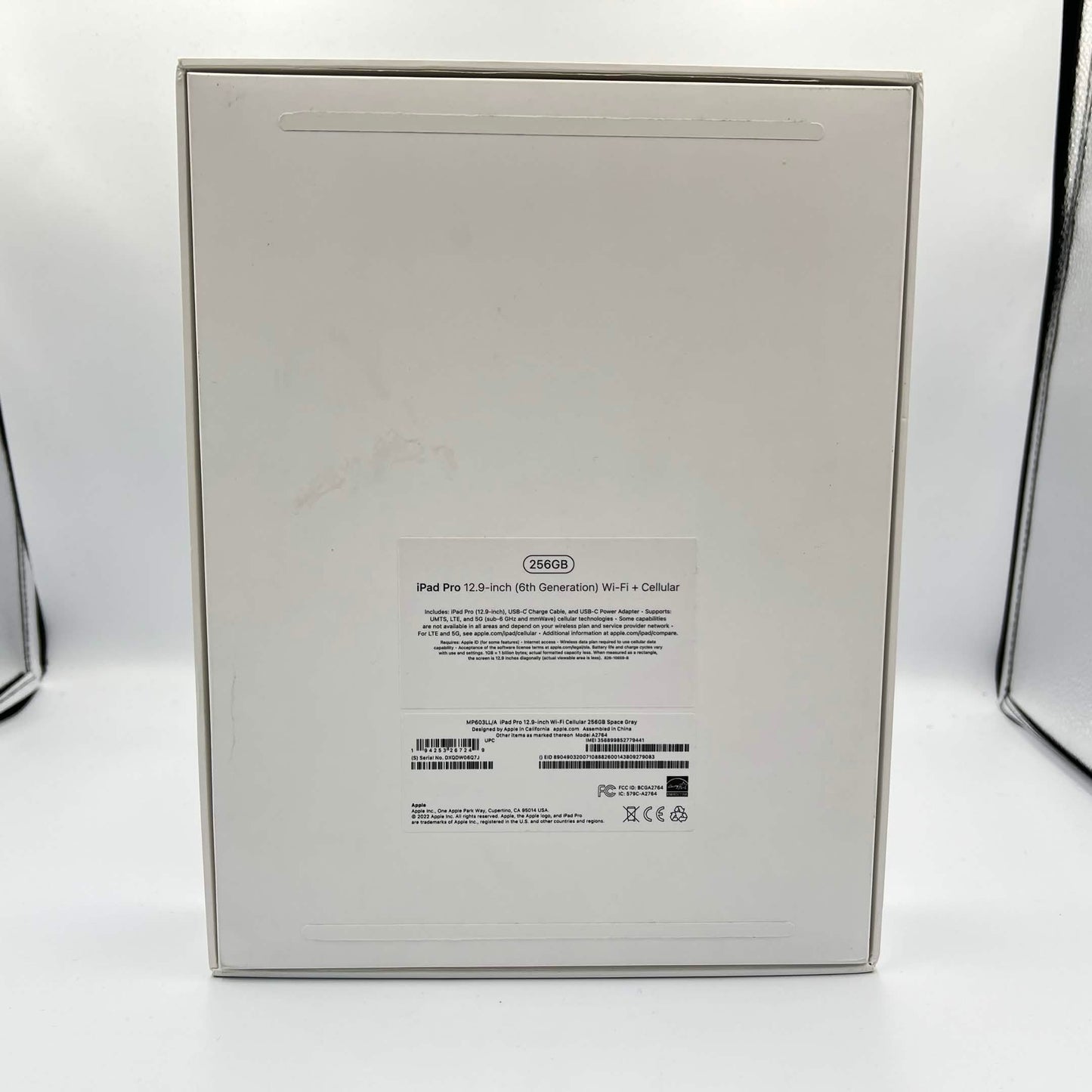 WiFi Only Apple iPad Pro 12.9" 6th Gen 256GB Silver MP603LL/A