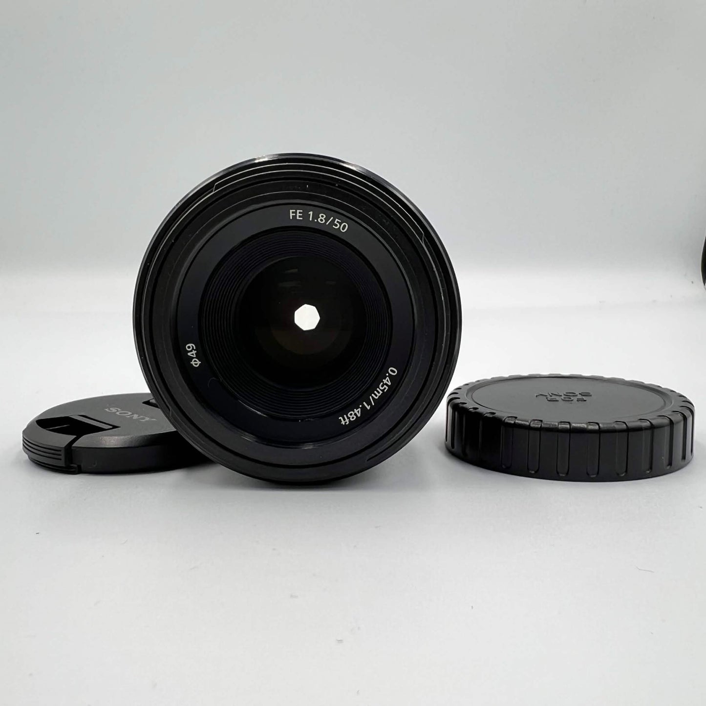 Sony 50mm f/1.8 E E-Mount Full-Frame SEL50F18F Auto & Manual Lens