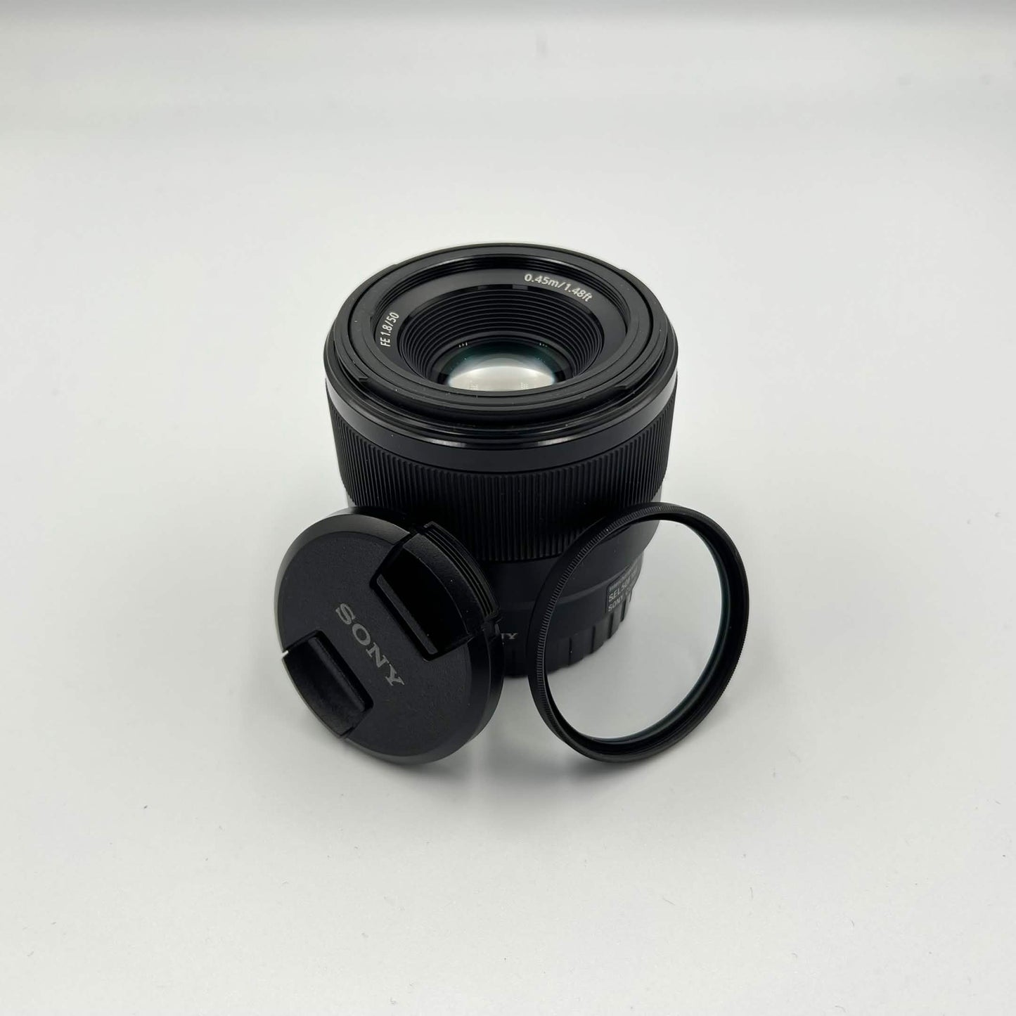 Sony 50mm f/1.8 E E-Mount Full-Frame SEL50F18F Auto & Manual Lens