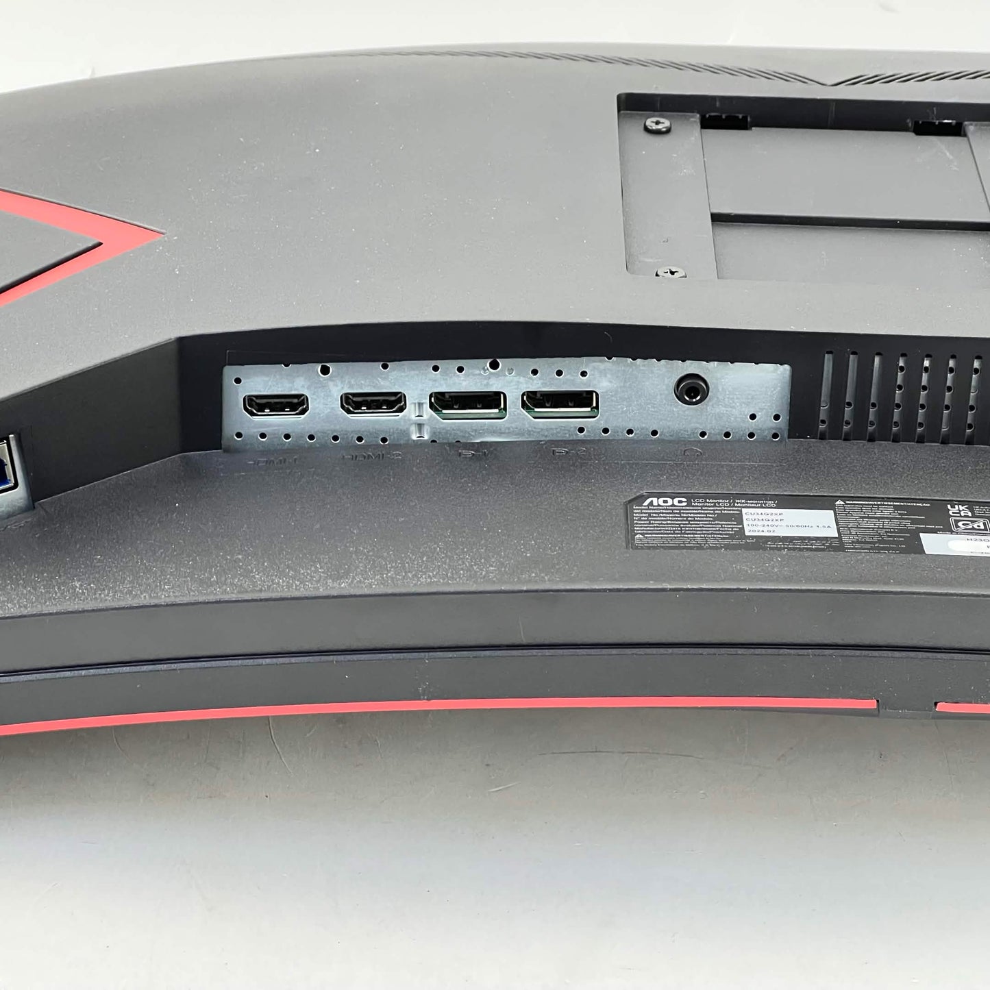 AOC 34" CU34G2XP/BK UWQHD VA Curved Gaming Monitor