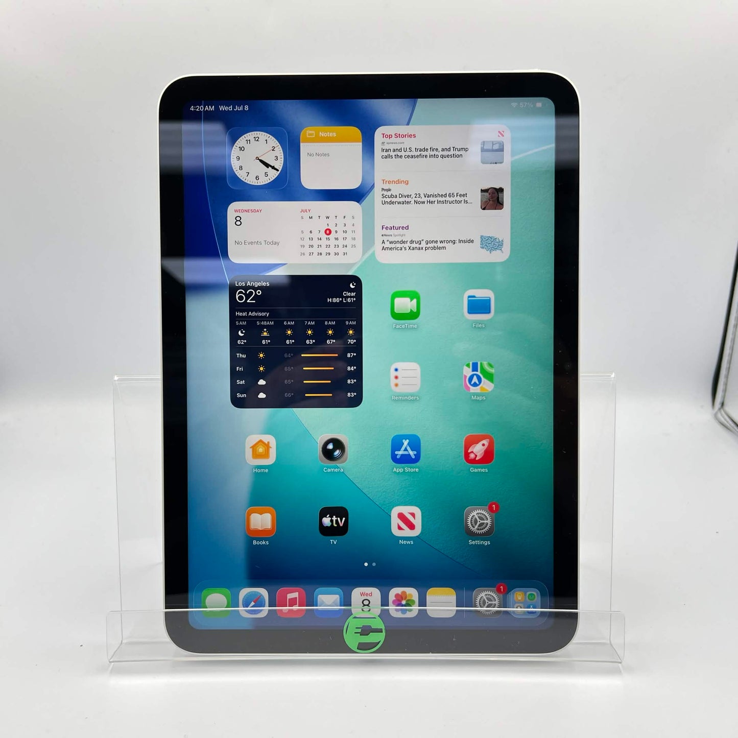 Wifi Only Apple iPad 10th Gen 64GB Silver MPQ03LL/A