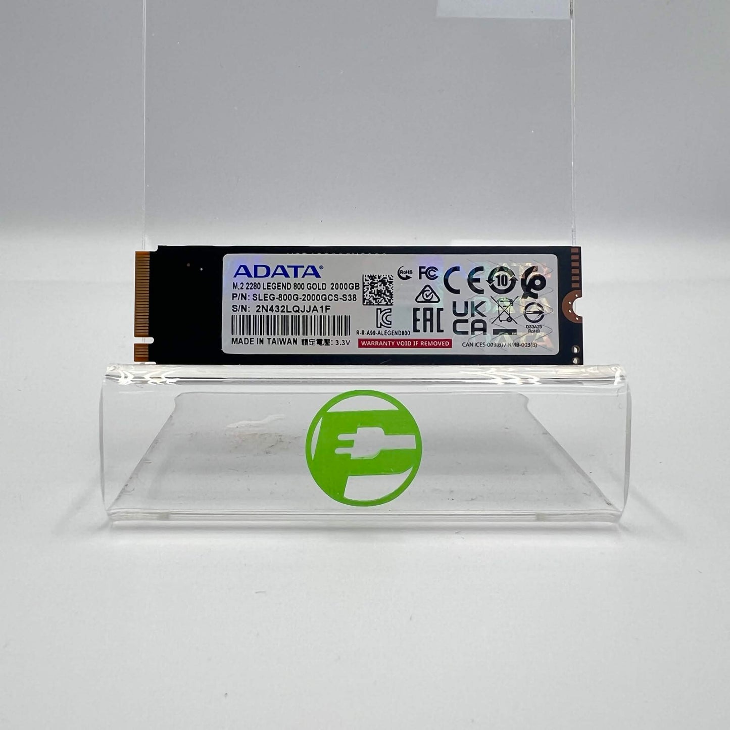 ADATA 2280mm  Legend 800 GOLD 2TB M.2 NVMe Gen 4.0 x 4 SSD SLEG-800G-2000GCS-38