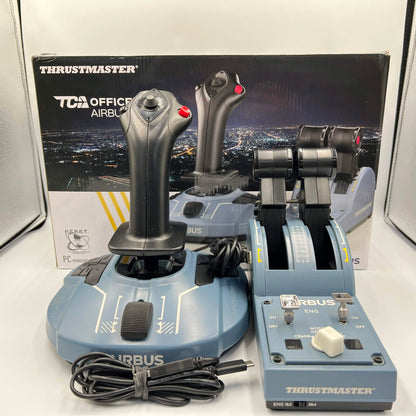 Thrustmaster TCA Captain Pack Black/Blue 4460217 flight simulation setup Xbox 