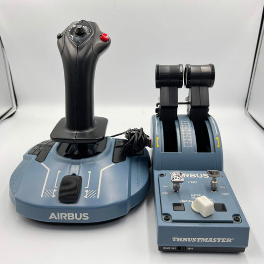 Thrustmaster TCA Captain Pack Black/Blue 4460217 flight simulation setup Xbox 