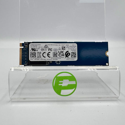 kioxia 2280mm 66 BTB 256GB M.2 NVMe Gen 3.0 x 4 SSD KBG40ZNV256G
