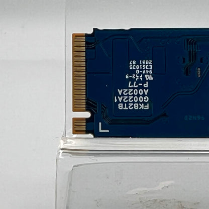 kioxia 2280mm 66 BTB 256GB M.2 NVMe Gen 3.0 x 4 SSD KBG40ZNV256G