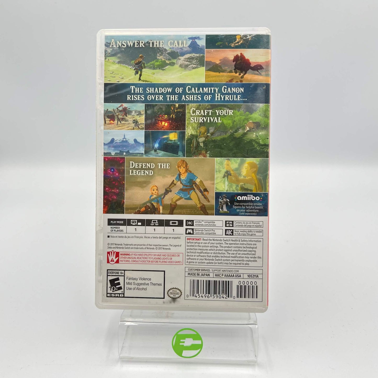 Zelda Breath of the Wild (Nintendo Switch, 2017)