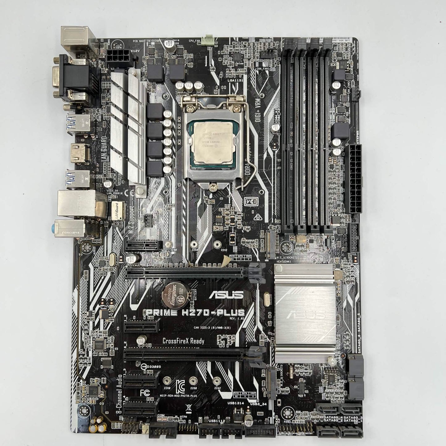 Asus Prime h170-Plus LGA 1151 Intel Core i7-7700 Quad Core 3.60GHz ATX