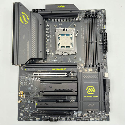 MSi MAG X870 TOMAHAWK WIFI AM5 AMD Ryzen 7 9800X3D 8 Core 4.70GHz ATX