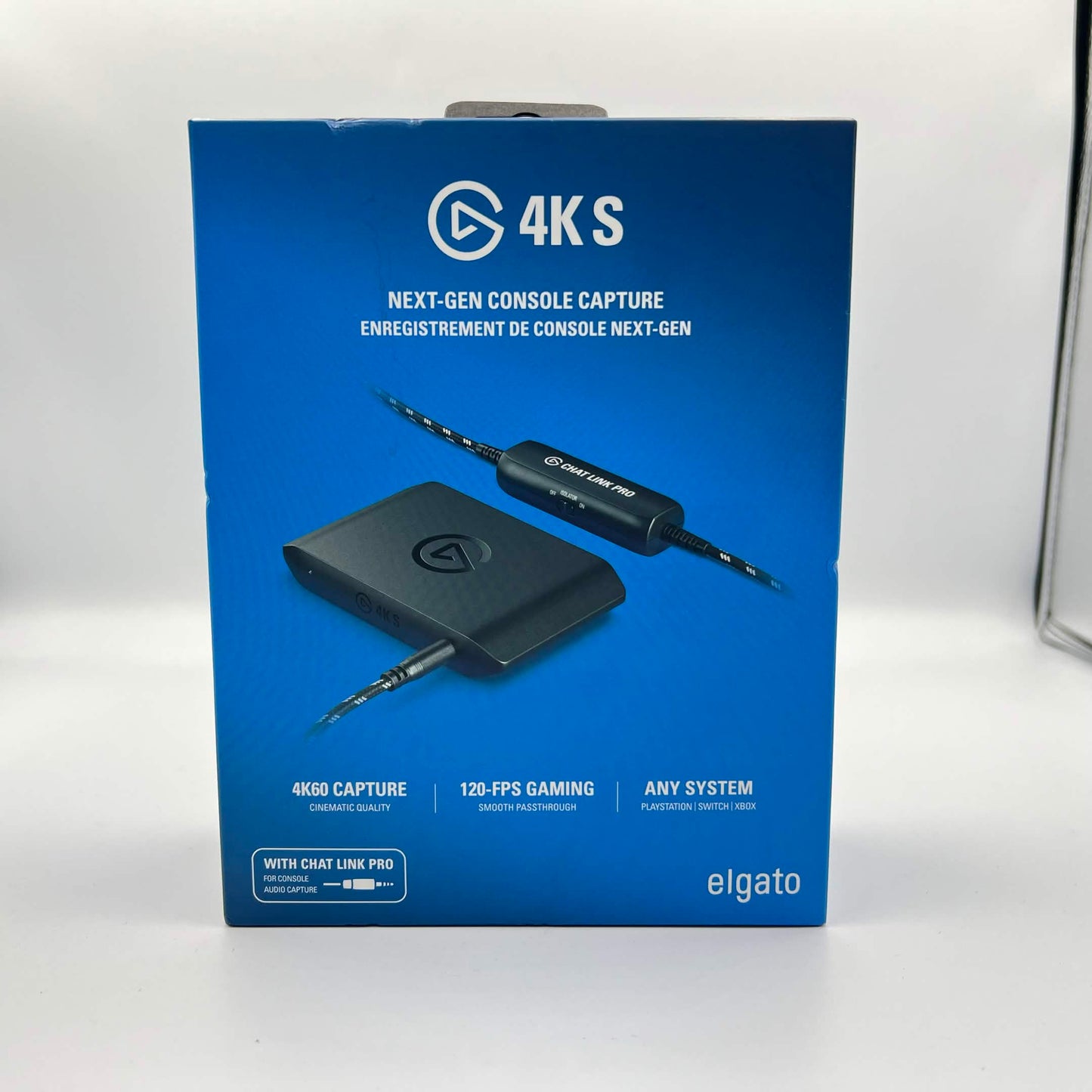 Elgato 4K S portable external capture device 10GBR9901