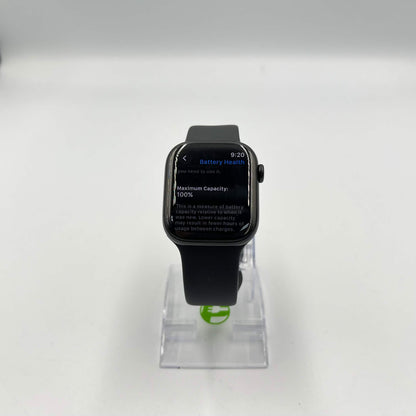 GPS Only Apple Watch Series 11 42MM Jet Black Aluminum Black Sport Band 