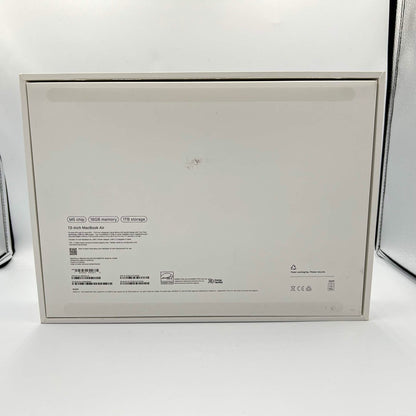 2025 Apple MacBook Air 13" M5 10C GPU 4.6GHz 16GB RAM 1TB SSD A3449