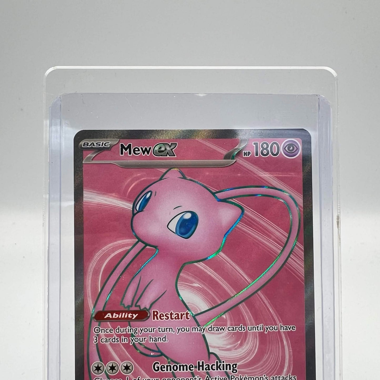Pokémon TCG Scarlet & Violet Mew EX 193/165 Holo English