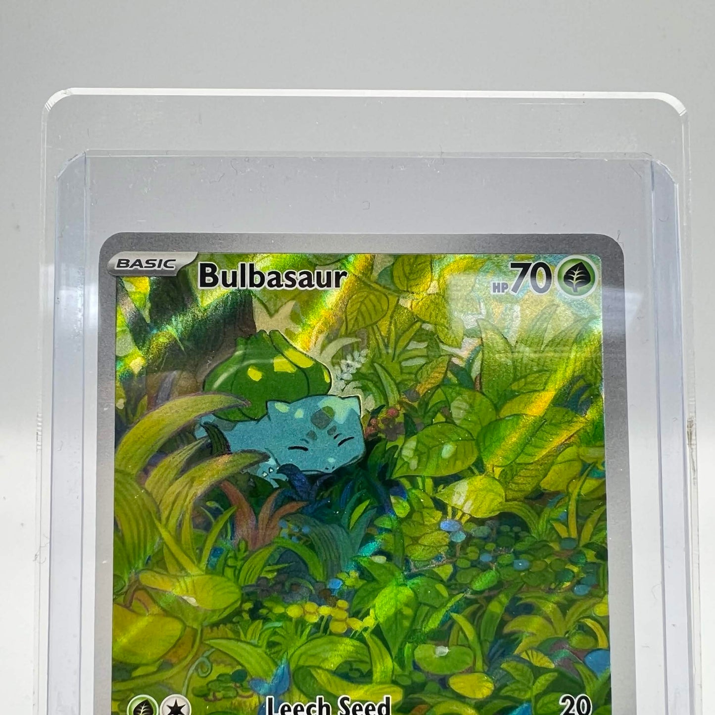 Pokémon TCG Scarlet & Violet: 151 Bulbasaur  166/165 Holo English