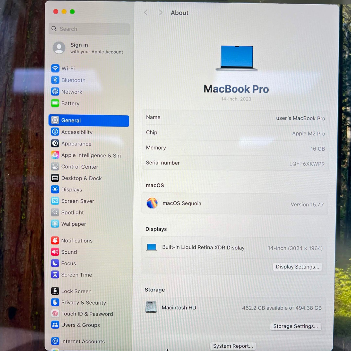 2023 Apple MacBook Pro 14" M2 Pro 16C GPU 3.5GHz 16GB RAM 512GB SSD A2779