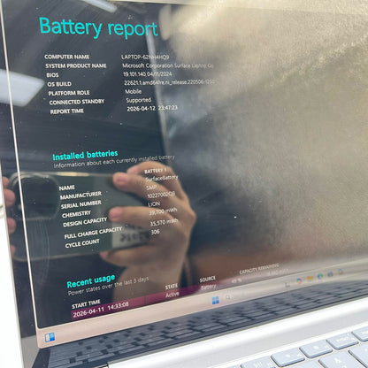 Microsoft Surface Laptop Go 1 1943 12.4" i5-1035G1 1.0GHz 8GB RAM 128GB SSD
