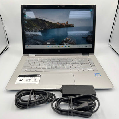 HP Pavilion x360 Silver 9560NGW Intel i5-8265U 1.6GHz 8GB RAM 128GB