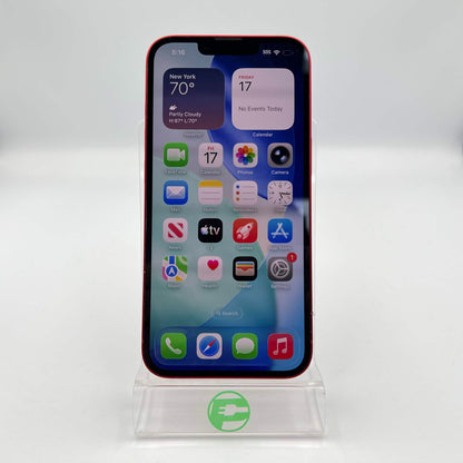 Factory Unlocked Apple iPhone 13 256GB Product Red ML9L3LL/A