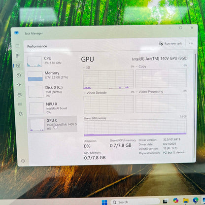 Asus Zenbook S 14 UX5406SA 14" Core Ultra 7 155H 2.2GHz 16GB RAM 1TB SSD