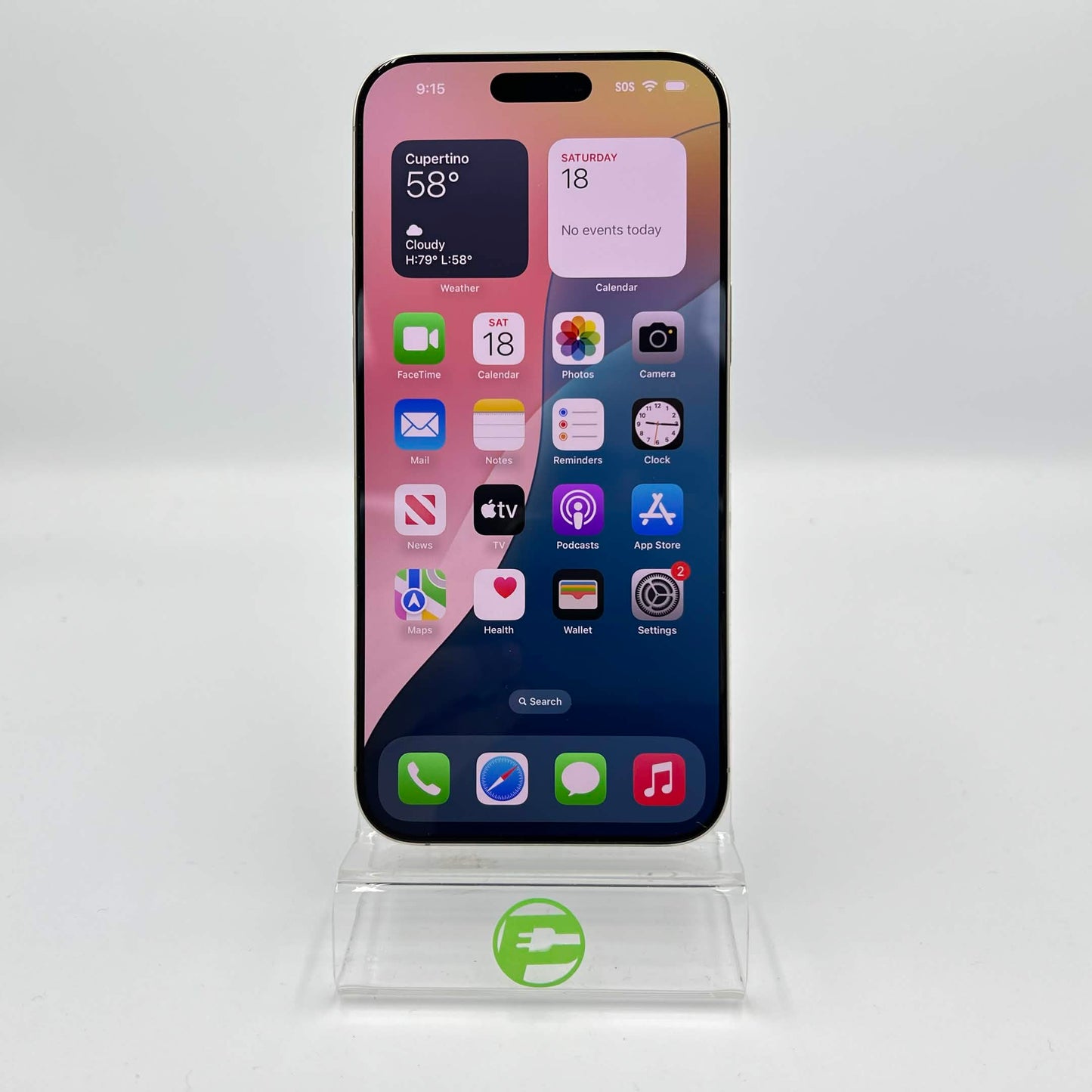 Factory Unlocked Apple iPhone 16 Pro Max Natural Titanium MYW63LL/A