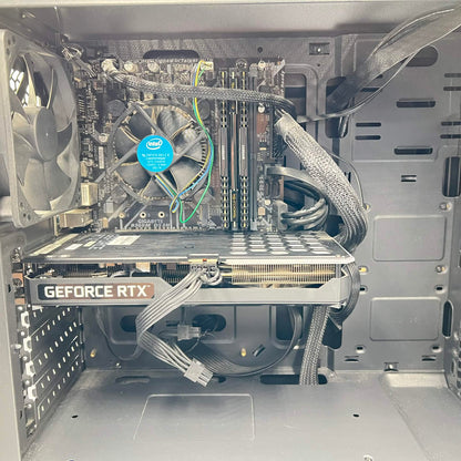 Couger Custom PC Core i3-8100 3.60GHz 16GB RAM 256GB SSD Nvidia GeForce RTX 3060