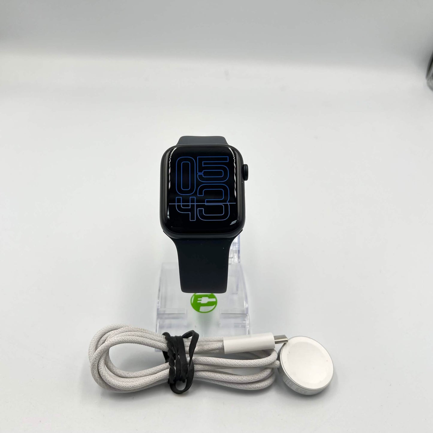 GPS Only Apple Watch SE 3 44MM Midnight Aluminum Black Sport Band MEHQ4LW/A