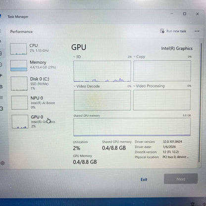 HP OmniBook 3 16-BU0007DX 16" Ultra 7 255U 2.0GHz 16GB RAM 512GB SSD