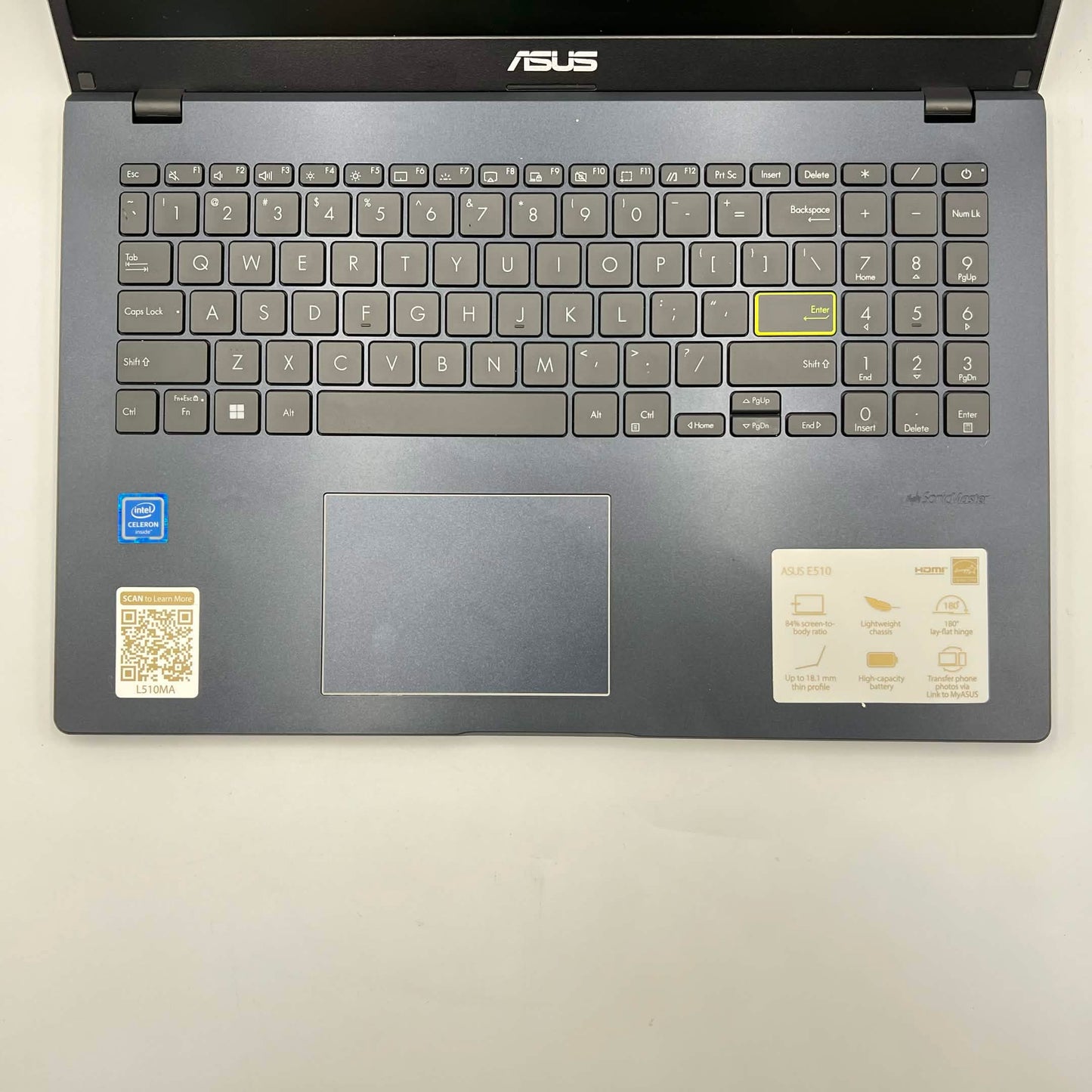 Asus Vivobook E510 L510M 15.6" Celeron N4020 1.1GHz 4GB RAM 128GB SSD