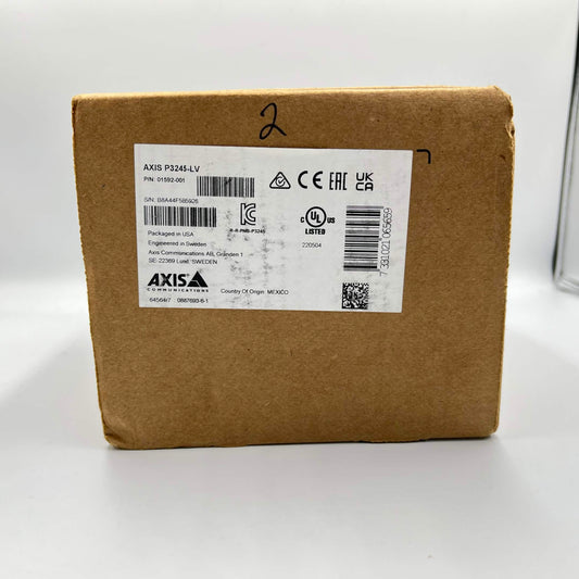 New Axis p3245-LV Network Camera 01592-001 Unclaimed