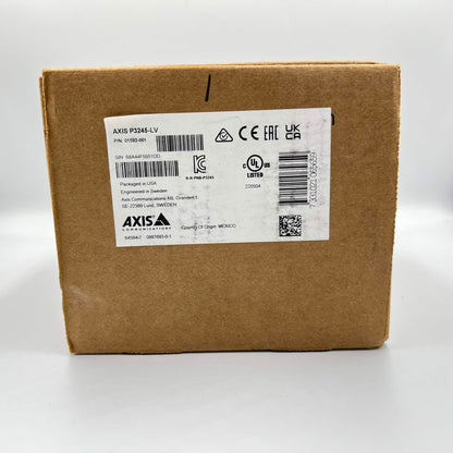 Axis p3245-LV Network Camera 01592-001 Unclaimed