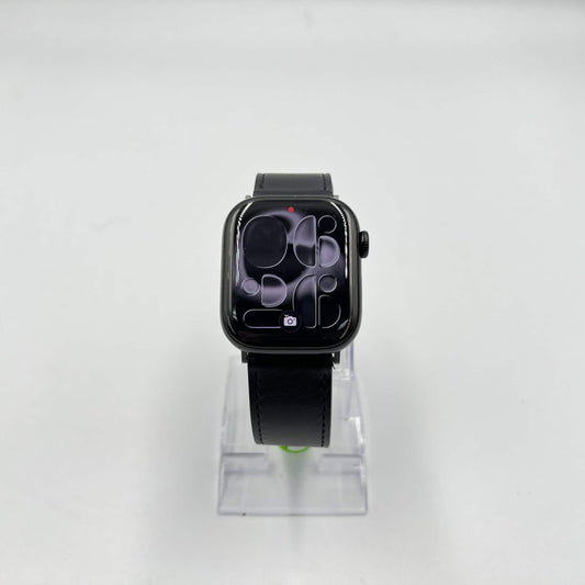 GPS Only Apple Watch Series 11 42MM Jet Black Aluminum Aftermarket Band MEQT4LW/A