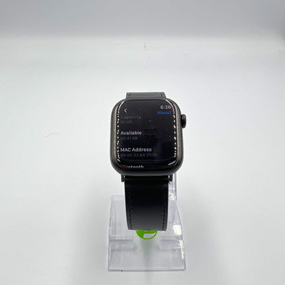 GPS Only Apple Watch Series 11 42MM Jet Black Aluminum Aftermarket Band MEQT4LW/A