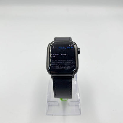 GPS Only Apple Watch Series 11 42MM Jet Black Aluminum Aftermarket Band MEQT4LW/A