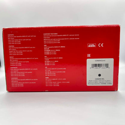 Canon SPEEDLITE 600EX-RT Camera Flash