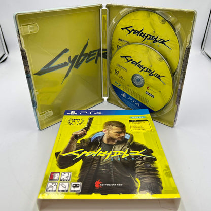 Cyberpunk 2077 Korea Steelbook (Sony PlayStation 4 PS4, 2020)