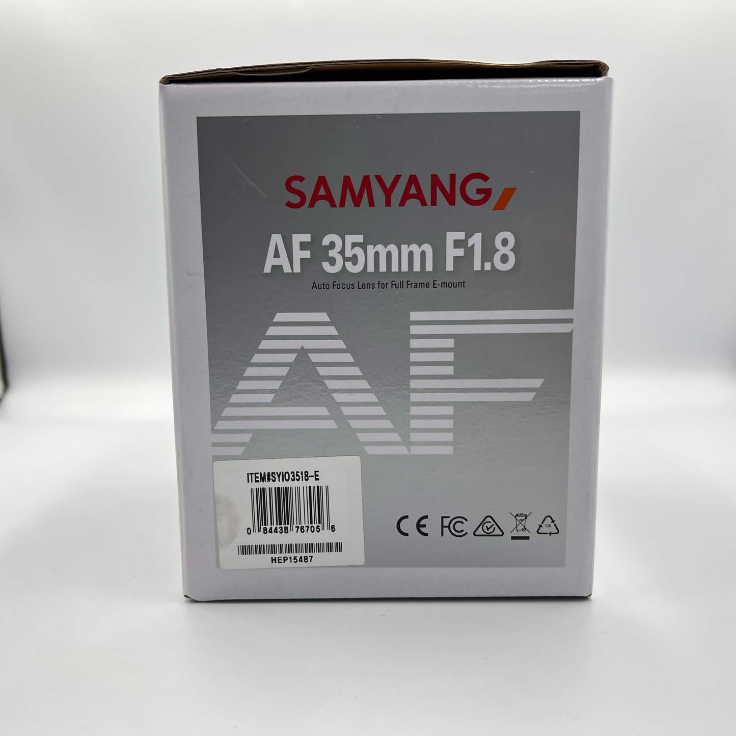 Samyang 35mm f/1.8 FE For Sony E-Mount