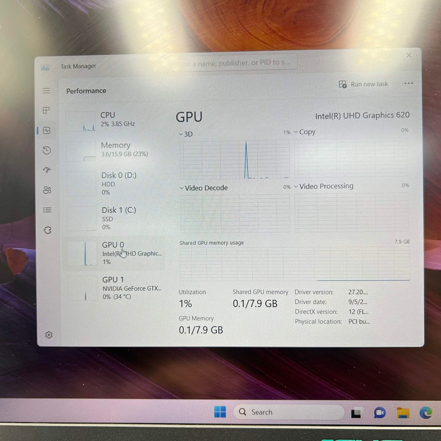 Asus Vivobook 15 K570U 15.6" i7-8550U 1.8GHz 16GB RAM 1TB HDD 256GB SSD GeForce GTX 1050