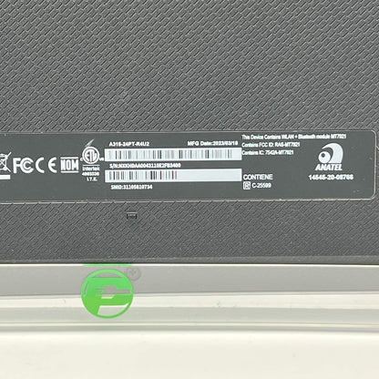 Acer Aspire 3 A315-24PT 15.6" Ryzen 5 7520U 2.8GHz 16GB RAM 512GB SSD