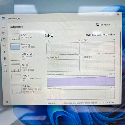 HP Envy x360 16-AD0013DX 16" Ryzen 5 8640HS 3.5GHz 8GB RAM 512GB SSD
