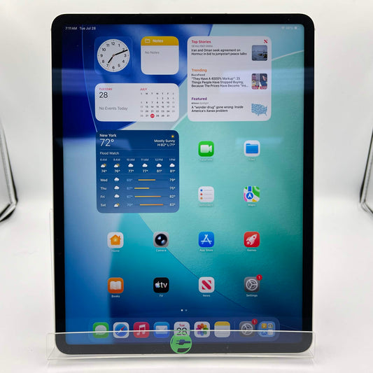 WiFi Only Apple iPad Pro 12.9" 5th Gen 1TB Silver MHP23LL/A