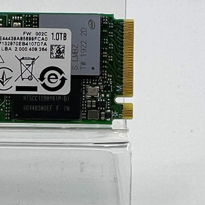 Intel 2280mm 660p Series 1TB M.2 NVMe Gen 3.0 x 4 SSD PEKNW010T8