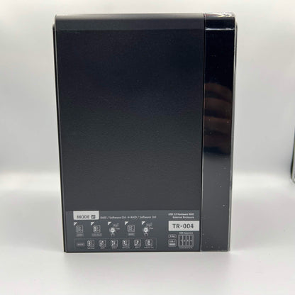 QNAP TR-004 4-bay USB Type-C hardware RAID enclosure TR-004-US