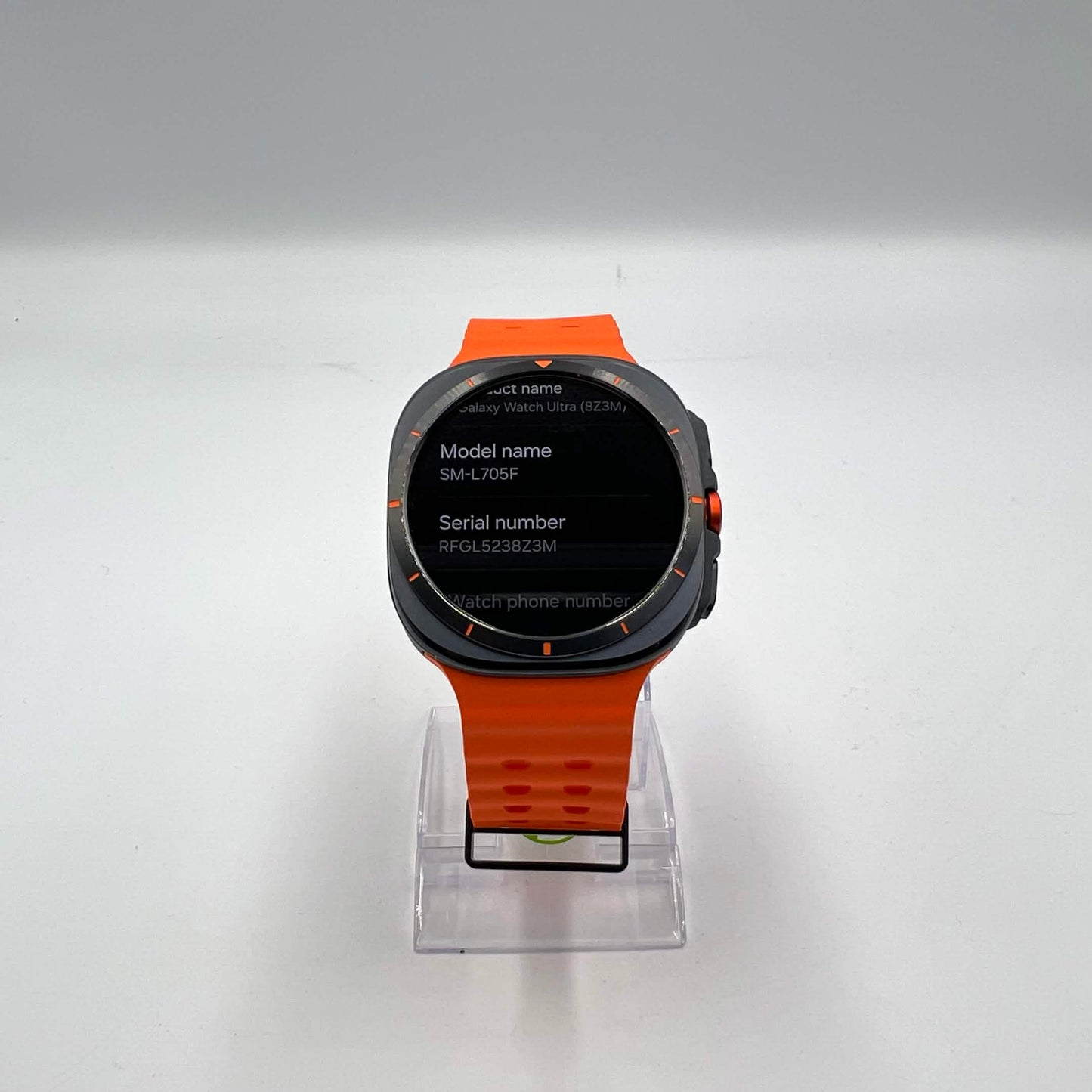 GPS Only Samsung Galaxy Watch Ultra  Titanium Smartwatch SM-L705F