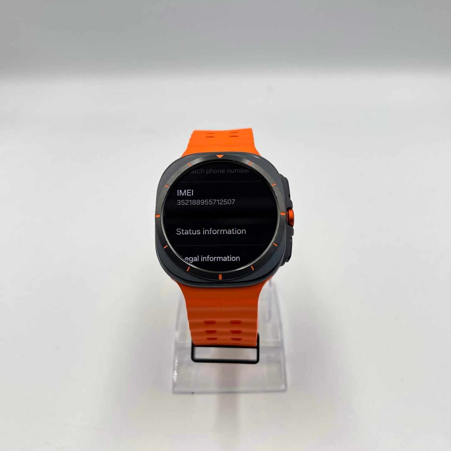 GPS Only Samsung Galaxy Watch Ultra  Titanium Smartwatch SM-L705F